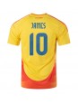 Billige Colombia James Rodriguez #10 Hjemmedrakt Copa America 2024 Kortermet